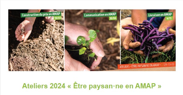 Ateliers 2024 « Être paysan·ne en AMAP »